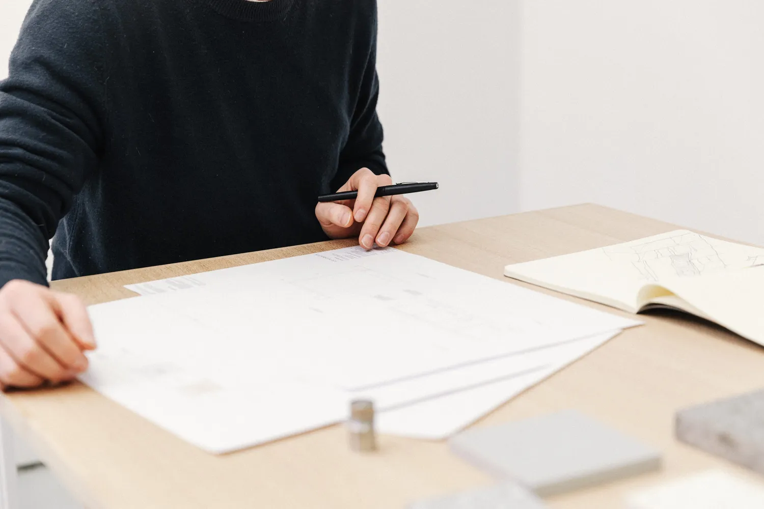 Technical planning of a furniture project